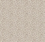French Country Cossette Small Allover Leaves on Vines Wallpaper - North Creek Brown - Wallquest - FC62206