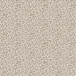 French Country Cossette Small Allover Leaves on Vines Wallpaper - North Creek Brown - Wallquest - FC62206