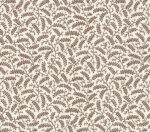 French Country Cossette Small Allover Leaves on Vines Wallpaper - North Creek Brown - Wallquest - FC62206 - Image 3