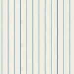 French Country Andree Small Stripes Wallpaper - Bedford Blue - Wallquest - FC62502