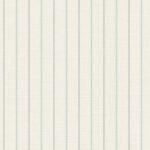 French Country Andree Small Stripes Wallpaper - Blue Opal, Charcoal - Wallquest - FC62508