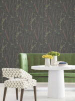 Antonina Vella - Meadow Splendor Botanical Wallpaper - Black - York - LL3241 - Image 4