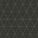 Ridge Triangles Geometric Wallpaper - Midnight - York - OM3613