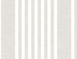 French Linen Stripe Wallpaper - Soft Linen - York - SR1581MH - Image 3