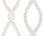 Antonina Vella - Laureate Vine Leaves Trellis Wallpaper - Neutral - York - VP1322 - Image 3