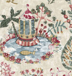 Antonina Vella - Parc Garden Dreams Scenic Wallpaper - Merlot - York - VP1403 - Image 3