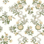 Antonina Vella - Genevieve Floral Trail Wallpaper - Butter - York - VP1421