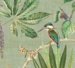 Heritage Tales - Esselle Hill Top Garden Wallpaper  - Sage Green  - Seabrook - Wallquest - 100029EH - Image 3