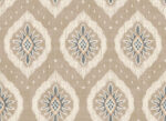 Heritage Tales - Esselle Odina Ikat Rounded Diamond  Wallpaper  - Natural  - Seabrook - Wallquest - 100036EH