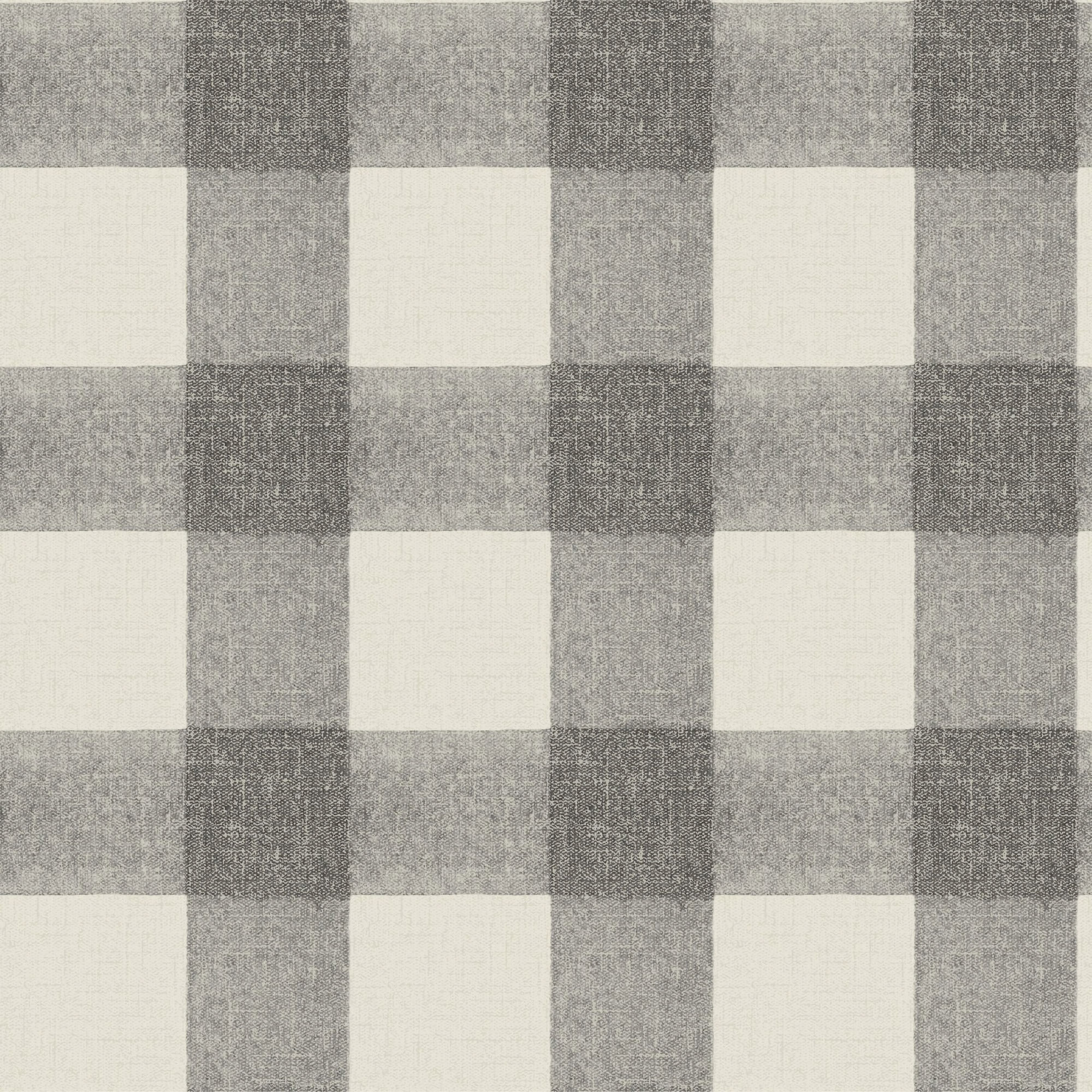4199-83421 Modern Farmhouse - Thorpe Plaid Wallpaper - Charcoal - Chesapeake - York - 4199-83421 - Image 1