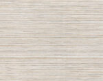 Candice Olson Luminous - High Performance -  Faux Stacked Bamboo  Grasscloth Wallpaper - Silver - York - COD0635N - Image 3