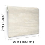 Candice Olson Luminous - High Performance -  Misty Dreams Abstract Wallpaper - Light Grey - York - COD0653N - Image 6