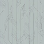 Candice Olson Decadence II -  Elemental Thread Wispy Stripe Wallpaper - Blue, Silver  - York - DF3304