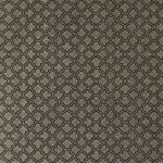 Candice Olson Decadence II -  Uptown Glam Damask Small Print  Glass Beads Wallpaper - Black, Gold  - York - DF3336