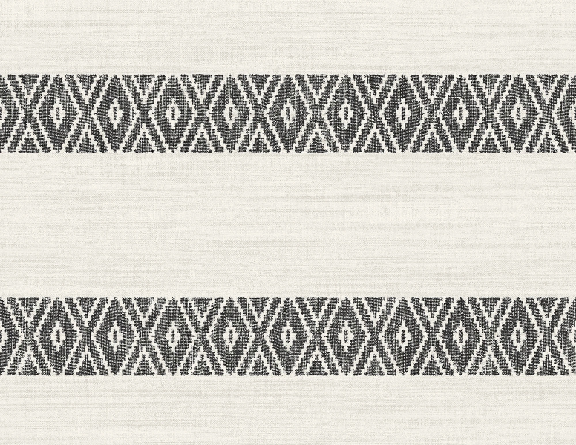LN40100 Lillian August Coastal Haven - Alani Horizontal Stripe Wallpaper - Type II 20 Oz. Vinyl - Charcoal - Wallquest - LN40100 - Image 1