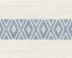 Lillian August Coastal Haven - Alani Horizontal Stripe Wallpaper - Type II 20 Oz. Vinyl - Asure - Blue - Wallquest - LN40102 - Image 3