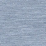 Lillian August Coastal Haven - Tiger Island Solid Texture Wallpaper - Type II 20 Oz. Vinyl - Bazar Blue - Wallquest - LN40422