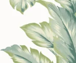 Lillian August Coastal Haven - Banana Springs  Stripe Wallpaper - Type II 20 Oz. Vinyl - Aloha Green - Wallquest - LN40604 - Image 3