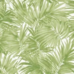 Lillian August Coastal Haven - Cordelia Leaves Frond Wallpaper - Type II 20 Oz. Vinyl - Spruce - Wallquest - LN40704