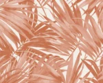 Lillian August Coastal Haven - Cordelia Leaves Frond Wallpaper - Type II 20 Oz. Vinyl - Coral - Wallquest - LN40706 - Image 3