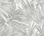 Lillian August Coastal Haven - Cordelia Leaves Frond Wallpaper - Type II 20 Oz. Vinyl - Rock Gray - Wallquest - LN40708 - Image 3