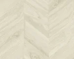 Lillian August Coastal Haven - Keone Bay Faux Wood Geometric Wallpaper - Type II 20 Oz. Vinyl - Oat - Wallquest - LN40803 - Image 3