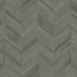 Lillian August Coastal Haven - Keone Bay Faux Wood Geometric Wallpaper - Type II 20 Oz. Vinyl - Smokey - Wallquest - LN40808