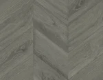 Lillian August Coastal Haven - Keone Bay Faux Wood Geometric Wallpaper - Type II 20 Oz. Vinyl - Smokey - Wallquest - LN40808 - Image 3