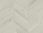 Lillian August Coastal Haven - Keone Bay Faux Wood Geometric Wallpaper - Type II 20 Oz. Vinyl - Acadia White - Wallquest - LN40818 - Image 3