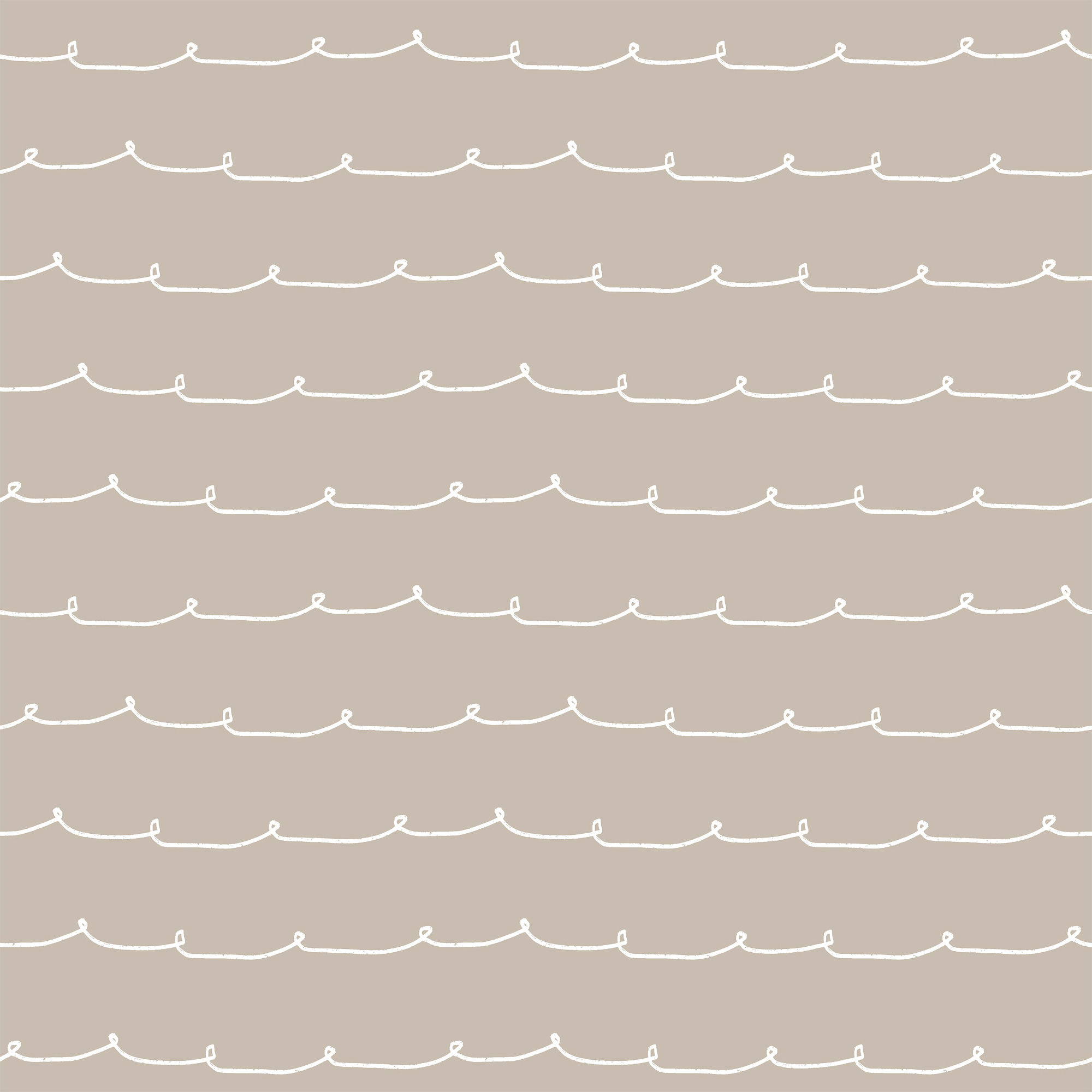 4203-27569 World of Imagination - Wiggle Line Horizontal Stripe Wallpaper - Taupe - York - 4203-27569 - Image 1
